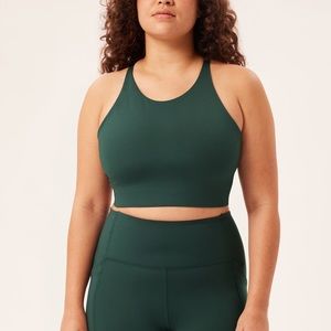 Girlfriend Collective Topanga top in Small - Moss